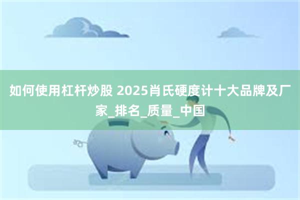 如何使用杠杆炒股 2025肖氏硬度计十大品牌及厂家_排名_质量_中国