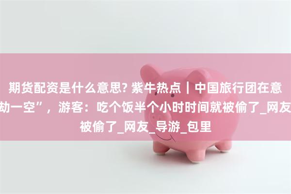 期货配资是什么意思? 紫牛热点｜中国旅行团在意大利被“洗劫一空”，游客：吃个饭半个小时时间就被偷了_网友_导游_包里