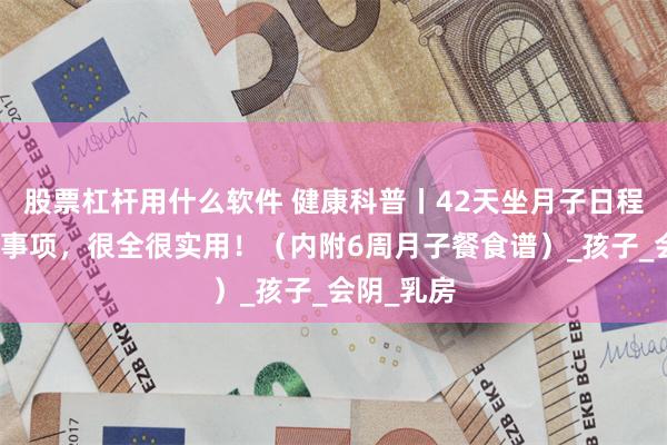 股票杠杆用什么软件 健康科普丨42天坐月子日程表及注意事项，很全很实用！（内附6周月子餐食谱）_孩子_会阴_乳房