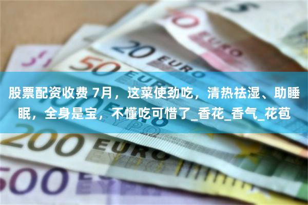 股票配资收费 7月，这菜使劲吃，清热祛湿、助睡眠，全身是宝，不懂吃可惜了_香花_香气_花苞