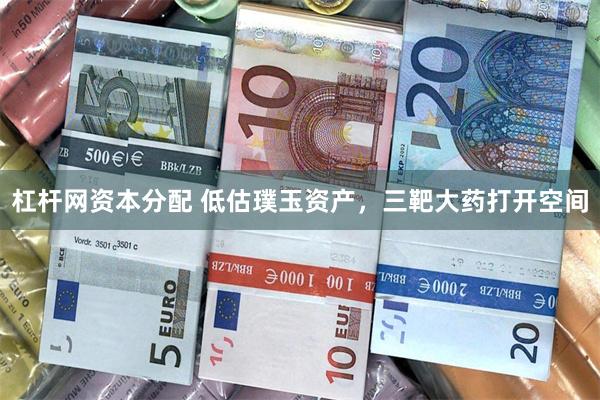 杠杆网资本分配 低估璞玉资产，三靶大药打开空间