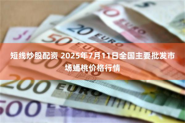 短线炒股配资 2025年7月11日全国主要批发市场蟠桃价格行情